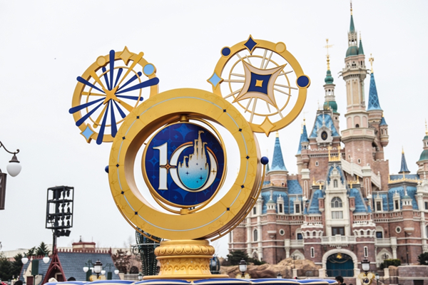 上海ディズニー10周年記念イベント開幕