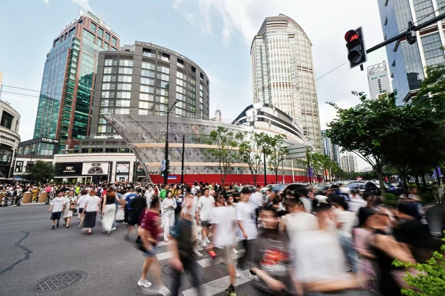 上海南京西路「ルイ号」、87か国・地域の外国人観光客を魅了