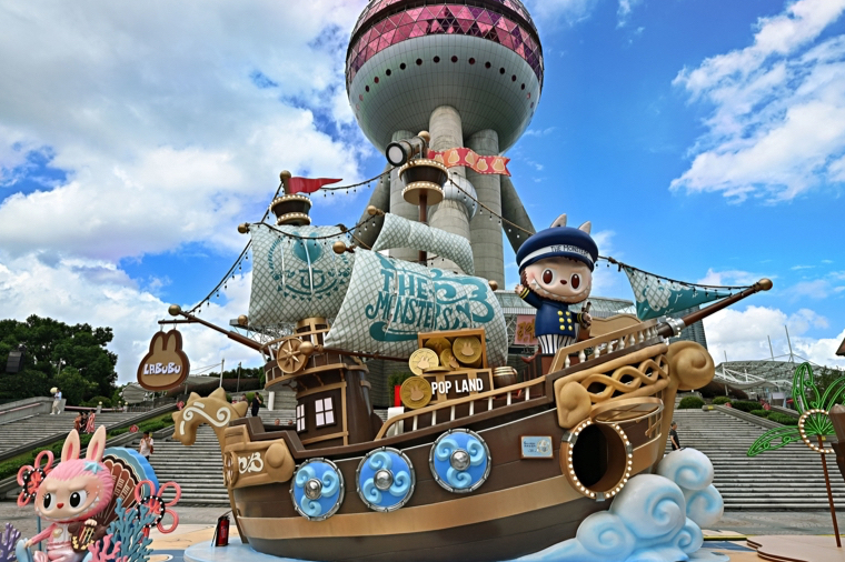 ポップマートのテーマパーク巡回展、上海で11月まで開催