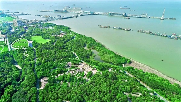 上海呉淞砲台湾国家湿地公園